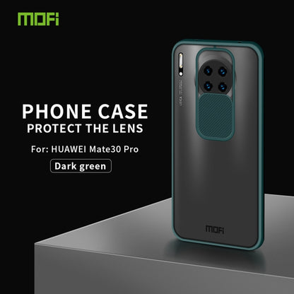 For Huawei Mate 30 Pro MOFI Xing Dun Series PC + TPU Anti-peep Waterproof And Anti-drop All-inclusive Protective Shell, Translucent Frosted(Green) - Huawei Cases by MOFI | Online Shopping South Africa | PMC Jewellery