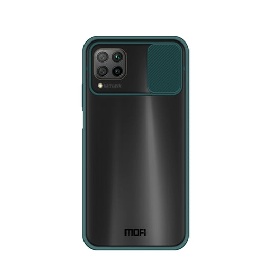 For Huawei P40 lite MOFI Xing Dun Series PC + TPU Anti-peep Waterproof And Anti-drop All-inclusive Protective Shell, Translucent Frosted(Green) - Huawei Cases by MOFI | Online Shopping South Africa | PMC Jewellery