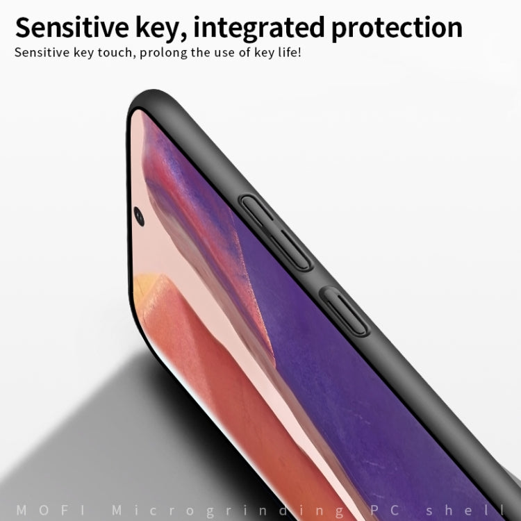For Samsung Galaxy Note20 MOFI Frosted PC Ultra-thin Hard Case(Gold) - Galaxy Note20 Cases by MOFI | Online Shopping South Africa | PMC TechLife | Buy Now Pay Later Mobicred