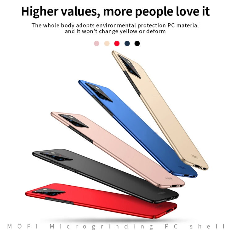 For Samsung Galaxy Note20 Ultra MOFI Frosted PC Ultra-thin Hard Case(Blue) - Galaxy Note20 Ultra Cases by MOFI | Online Shopping South Africa | PMC TechLife | Buy Now Pay Later Mobicred