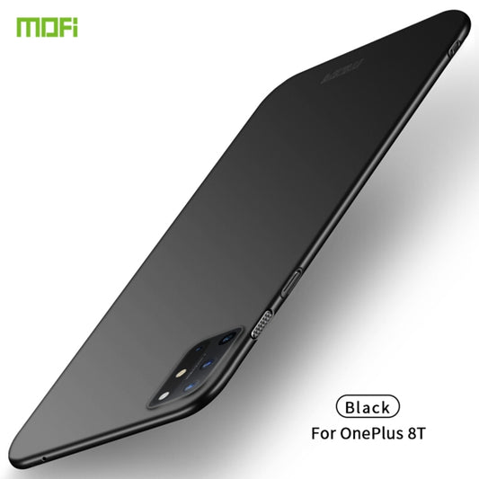 For OnePlus 8T MOFI Frosted PC Ultra-thin Hard Case (Black) - OnePlus Cases by MOFI | Online Shopping South Africa | PMC Jewellery