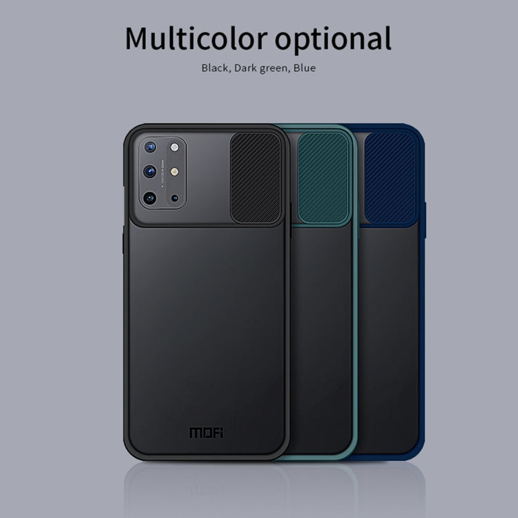 For OnePlus 8T MOFI Xing Dun Series Translucent Frosted PC + TPU Privacy Anti-glare Shockproof All-inclusive Protective Case(Green) - OnePlus Cases by MOFI | Online Shopping South Africa | PMC Jewellery