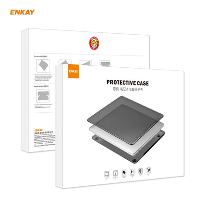 ENKAY 3 in 1 Crystal Laptop Protective Case + US Version TPU Keyboard Film + Anti-dust Plugs Set for MacBook Pro 13.3 inch A1708 (without Touch Bar)(Transparent) - MacBook Pro Cases by ENKAY | Online Shopping South Africa | PMC Jewellery | Buy Now Pay Later Mobicred