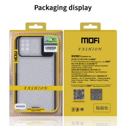 For INFINIX Note8 MOFI Xing Dun Series PC + TPU Anti-peep Waterproof And Anti-drop All-inclusive Protective Shell, Translucent Frosted(Black) - Infinix Cases by MOFI | Online Shopping South Africa | PMC Jewellery