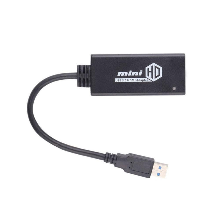 USB 3.0 to HDMI HD Converter Cable Adapter with Audio, Cable Length: 20cm - free shipping - PMC Jewellery - Order now!