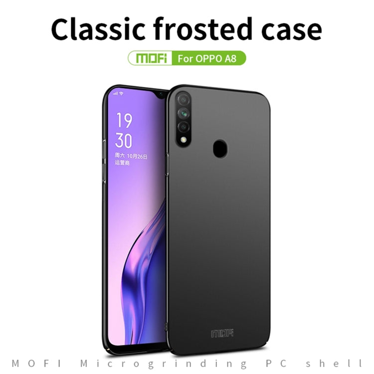 For OPPO A8 MOFI Frosted PC Ultra-thin Hard Case(Red) - OPPO Cases by MOFI | Online Shopping South Africa | PMC TechLife | Buy Now Pay Later Mobicred