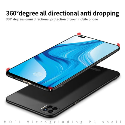 For OPPO F17 Pro / A93 MOFI Frosted PC Ultra-thin Hard Case(Black) - OPPO Cases by MOFI | Online Shopping South Africa | PMC Jewellery
