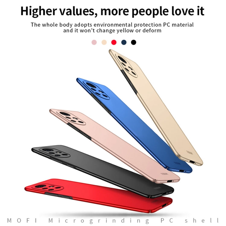 For Huawei Nova 8 Pro MOFI Frosted PC Ultra-thin Hard Case(Black) - Huawei Cases by MOFI | Online Shopping South Africa | PMC TechLife | Buy Now Pay Later Mobicred