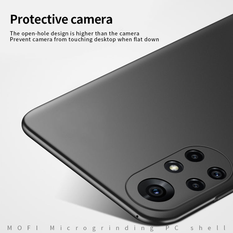 For Huawei Nova 8 Pro MOFI Frosted PC Ultra-thin Hard Case(Black) - Huawei Cases by MOFI | Online Shopping South Africa | PMC TechLife | Buy Now Pay Later Mobicred