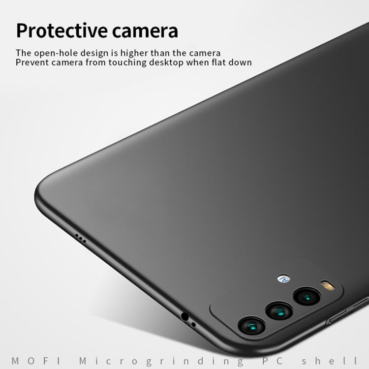 For Xiaomi Redmi 9T / Note9 4G / 9 Power MOFI Frosted PC Ultra-thin Hard Case(Gold) - Xiaomi Cases by MOFI | Online Shopping South Africa | PMC Jewellery