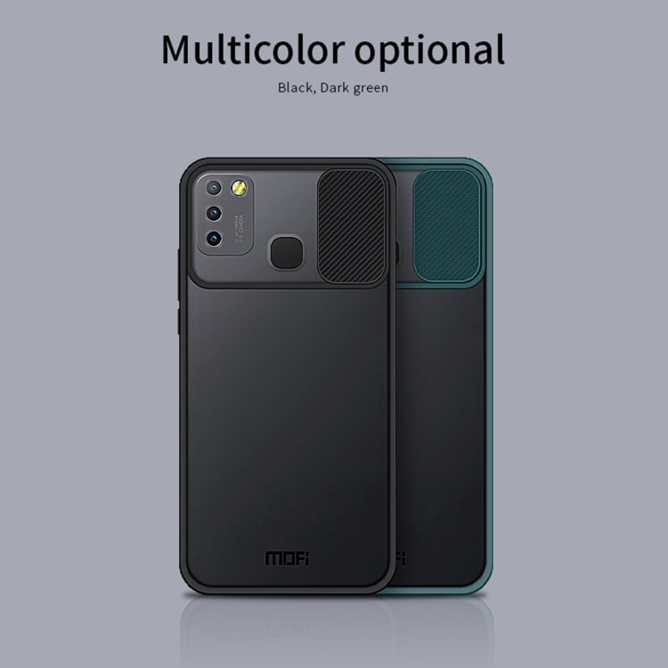 For Infinix Smart 5 X657 / Hot 10 Lite MOFI Xing Dun Series Translucent Frosted PC + TPU Privacy Anti-glare Shockproof All-inclusive Protective Case(Green) - Infinix Cases by MOFI | Online Shopping South Africa | PMC Jewellery