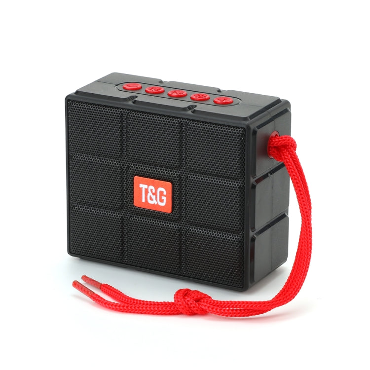 T&G TG311 LED Flashlight Portable Bluetooth Speaker, Support TF Card / FM / 3.5mm AUX / U Disk(Black) - Desktop Speaker by T&G | Online Shopping South Africa | PMC Jewellery | Buy Now Pay Later Mobicred