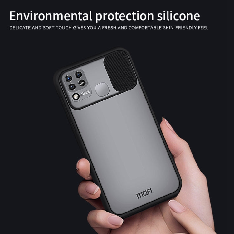 For Infinix HOT 10s / 10t /10s NFC MOFI Xing Dun Series Translucent Frosted PC + TPU Privacy Anti-glare Shockproof All-inclusive Protective Case(Black) - free shipping - PMC TechLife - Order now!