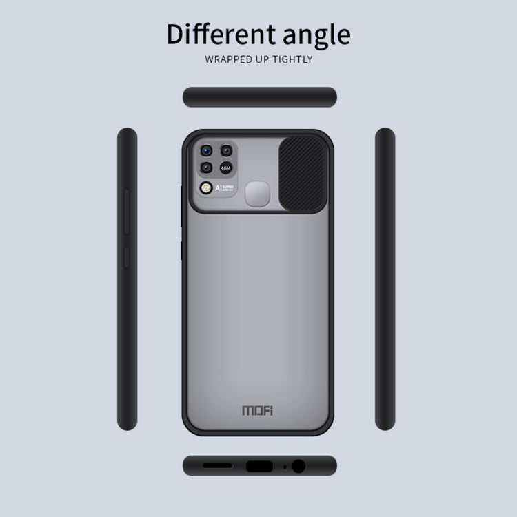For Infinix HOT 10s / 10t /10s NFC MOFI Xing Dun Series Translucent Frosted PC + TPU Privacy Anti-glare Shockproof All-inclusive Protective Case(Black) - free shipping - PMC TechLife - Order now!
