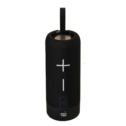 T&G TG619 Portable Bluetooth Wireless Speaker Waterproof Outdoor Bass Subwoofer Support AUX TF USB(Black) - Desktop Speaker by T&G | Online Shopping South Africa | PMC Jewellery | Buy Now Pay Later Mobicred