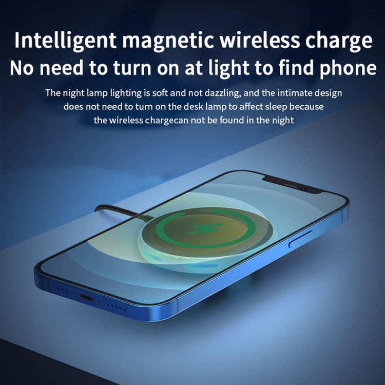 W-975 Ultra-thin 15W Max Magnetic Absorption Wireless Charger for iPhone and other Smart Phones(White) - Wireless Charger by PMC Jewellery | Online Shopping South Africa | PMC Jewellery | Buy Now Pay Later Mobicred