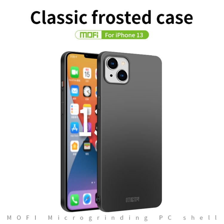 For iPhone 13 MOFI Frosted PC Ultra-thin Hard Case(Rose Gold) - free shipping - PMC TechLife - Order now!