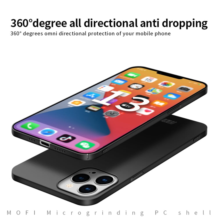 For iPhone 13 Pro MOFI Frosted PC Ultra-thin Hard Case(Rose Gold) - free shipping - PMC TechLife - Order now!