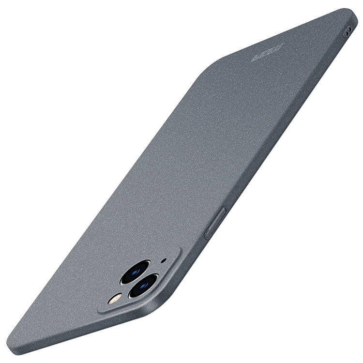 For iPhone 13 mini MOFI Fandun Series Frosted PC Ultra-thin All-inclusive Protective Case (Grey) - iPhone 13 mini Cases by MOFI | Online Shopping South Africa | PMC Jewellery