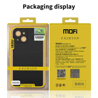 For iPhone 13 mini MOFI Fandun Series Frosted PC Ultra-thin All-inclusive Protective Case (Black) - iPhone 13 mini Cases by MOFI | Online Shopping South Africa | PMC Jewellery