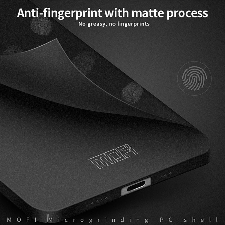 For iPhone 13 MOFI Fandun Series Frosted PC Ultra-thin All-inclusive Protective Case(Grey) - free shipping - PMC TechLife - Order now!