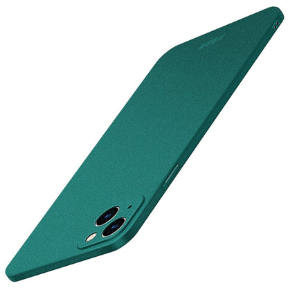 For iPhone 13 MOFI Fandun Series Frosted PC Ultra-thin All-inclusive Protective Case(Green) - iPhone 13 Cases by MOFI | Online Shopping South Africa | PMC Jewellery