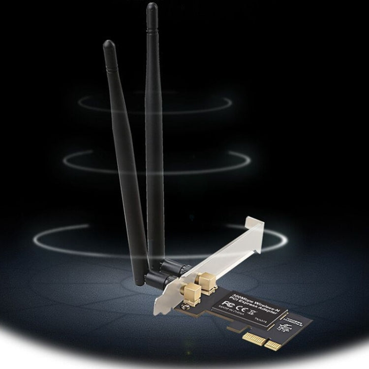 300M Dual Frequency PCI-E Wireless Network Card - USB Network Adapter by PMC Jewellery | Online Shopping South Africa | PMC Jewellery | Buy Now Pay Later Mobicred