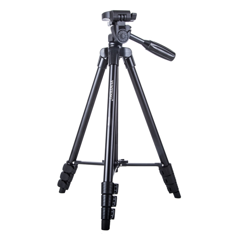 YUNTENG VCT-521 Aluminum Alloy Tripod Mount with Three-Dimensional Tripod Head - Tripods by YUNTENG | Online Shopping South Africa | PMC TechLife | Buy Now Pay Later Mobicred