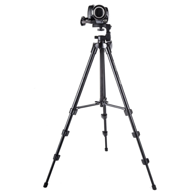 YUNTENG VCT-521 Aluminum Alloy Tripod Mount with Three-Dimensional Tripod Head - Tripods by YUNTENG | Online Shopping South Africa | PMC TechLife | Buy Now Pay Later Mobicred