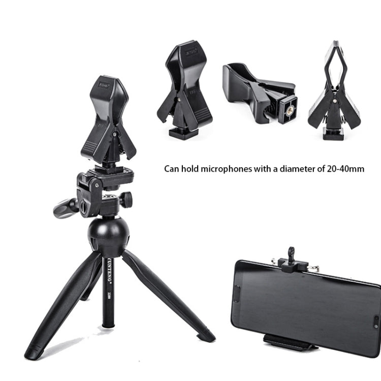 YUNTENG YT-2280 Multifunction Desk Mini Tripod Mount - Tripods by YUNTENG | Online Shopping South Africa | PMC TechLife | Buy Now Pay Later Mobicred