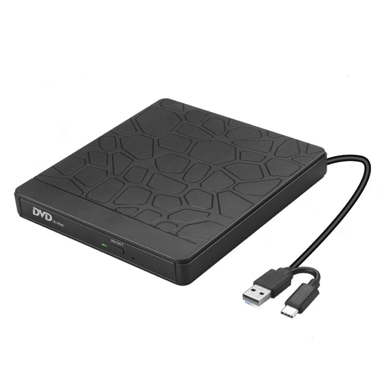 Multi-Functional External DVD Drive USB3.0 CD DVD +/-RW Burner with SD Slot - Rewritable Drive by PMC Jewellery | Online Shopping South Africa | PMC Jewellery | Buy Now Pay Later Mobicred