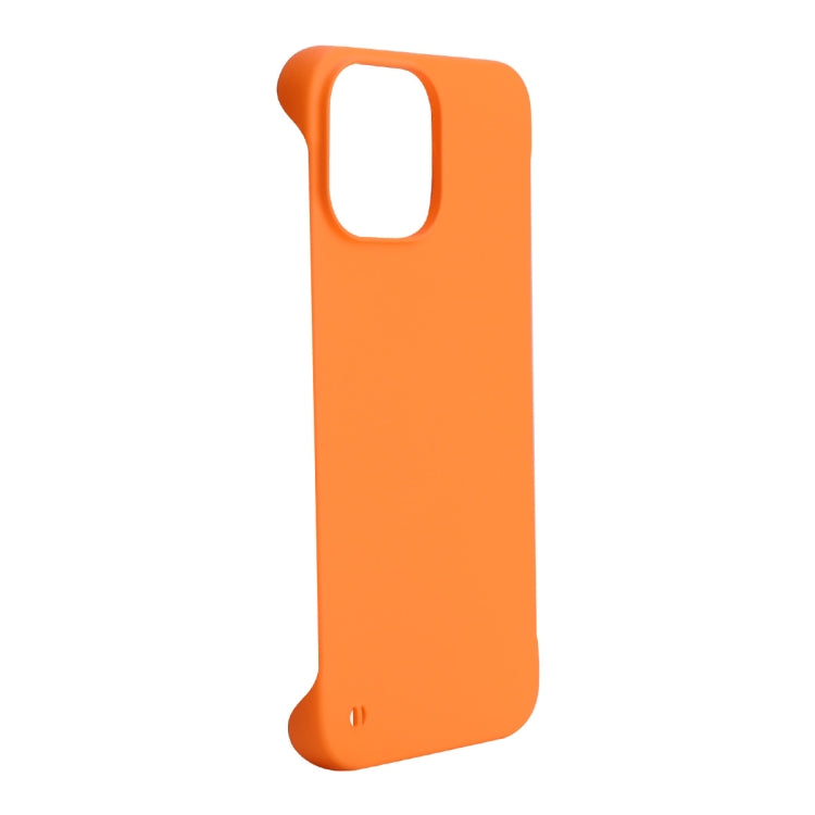 For iPhone 12 Pro Max ENKAY Matte Frameless Hard PC Case(Orange) - iPhone 12 Pro Max Cases by ENKAY | Online Shopping South Africa | PMC Jewellery | Buy Now Pay Later Mobicred