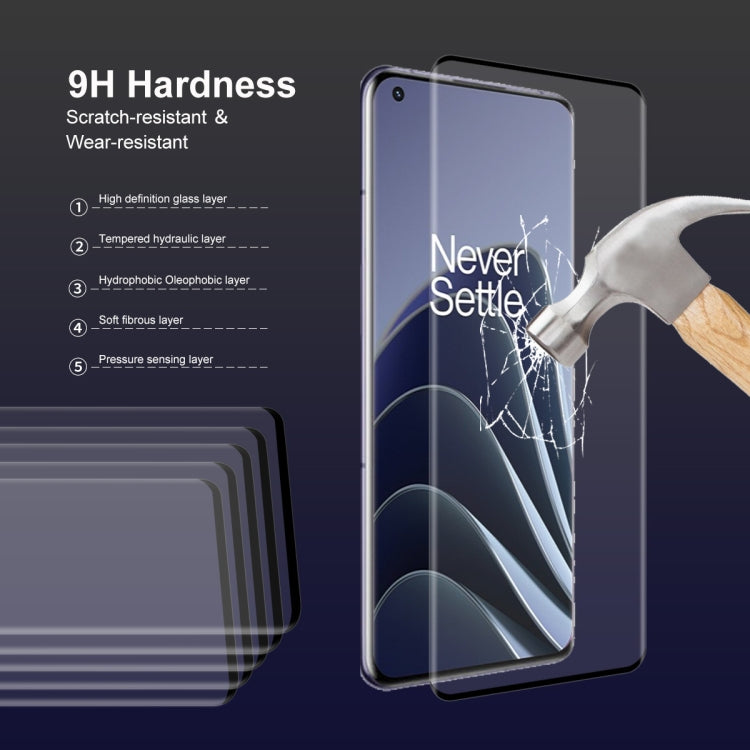 1 PCS For OnePlus 10 Pro ENKAY 3D Hot Bending Explosion-proof Full Tempered Glass Film - OnePlus Tempered Glass by ENKAY | Online Shopping South Africa | PMC Jewellery