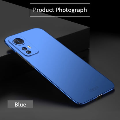 For Xiaomi 12 Pro MOFI Frosted PC Ultra-thin Hard Phone Case(Blue) - Xiaomi Cases by MOFI | Online Shopping South Africa | PMC Jewellery