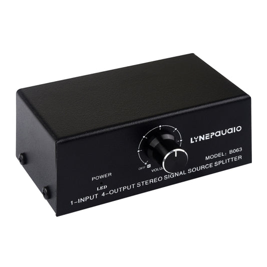 1 In 4 Out Audio Frequency Signal Distribute Device Non Consumption Output RCA Interface -  by PMC Jewellery | Online Shopping South Africa | PMC Jewellery | Buy Now Pay Later Mobicred