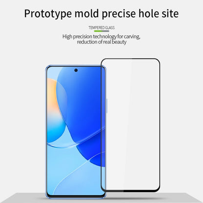 For Huawei Nova 9 SE MOFI 9H 2.5D Full Screen Tempered Glass Film(Black) - Huawei Cases by MOFI | Online Shopping South Africa | PMC Jewellery