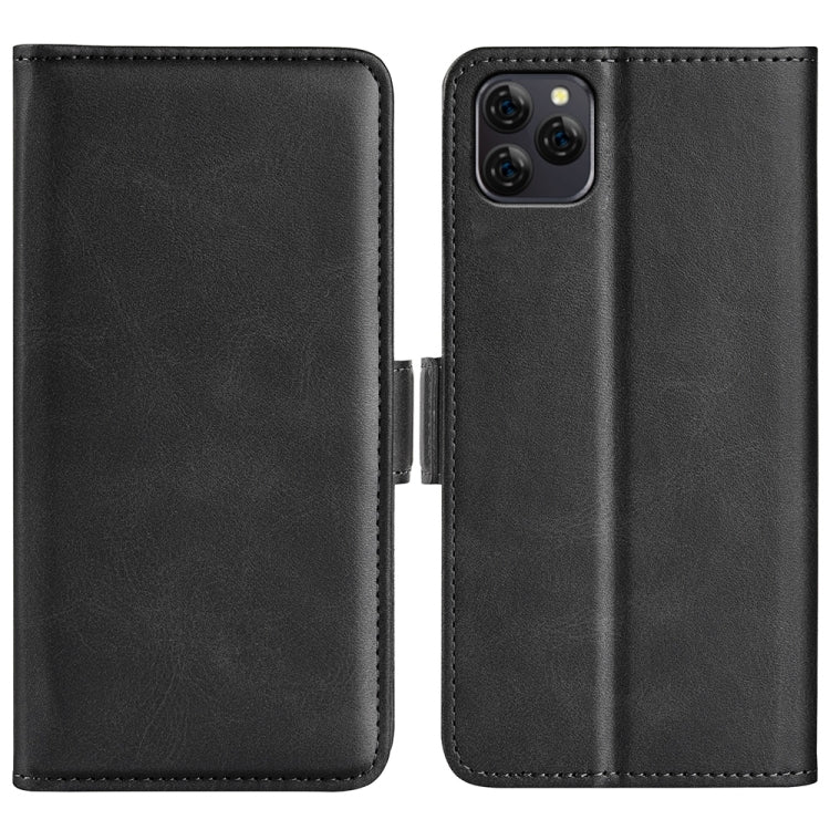 For Blackview A95 Dual-side Magnetic Buckle Leather Phone Case(Black) - More Brand by PMC Jewellery | Online Shopping South Africa | PMC Jewellery