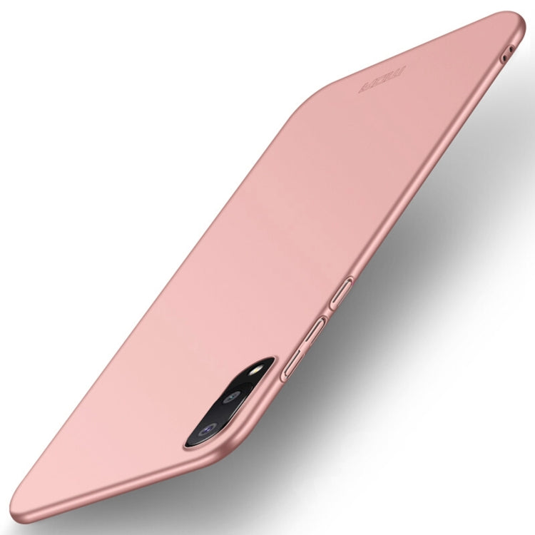 For Samsung Galaxy A02 / M02 MOFI Frosted PC Ultra-thin Hard Phone Case(Rose gold) - Galaxy Phone Cases by MOFI | Online Shopping South Africa | PMC Jewellery