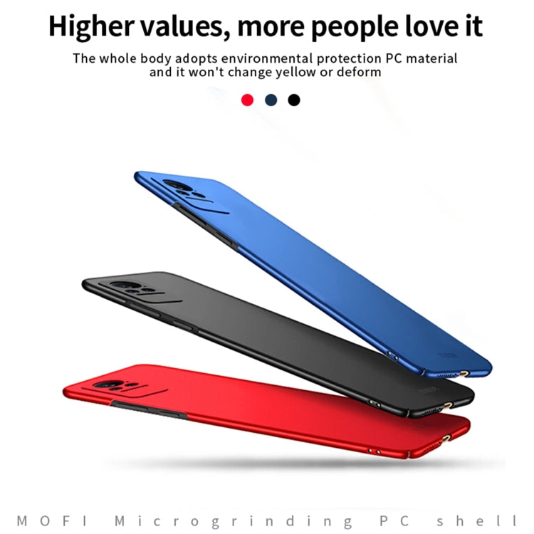 For Xiaomi Civi MOFI Frosted PC Ultra-thin Hard Case(Black) - free shipping - PMC TechLife - Order now!