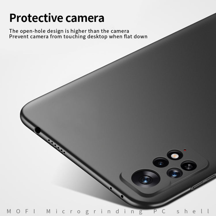 For Xiaomi Redmi Note 11 Global MOFI Frosted PC Ultra-thin Hard  Phone Case(Red) - free shipping - PMC TechLife - Order now!
