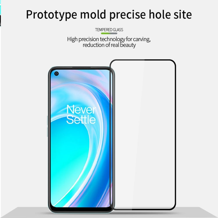 For OnePlus Nord CE2 Lite MOFI 9H 2.5D Full Screen Tempered Glass Film(Black) - OnePlus Tempered Glass by MOFI | Online Shopping South Africa | PMC Jewellery