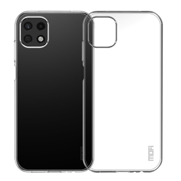 For Samsung Galaxy A22 5G MOFI Ming Series Ultra-thin TPU Phone Case(Transparent) - Galaxy Phone Cases by MOFI | Online Shopping South Africa | PMC Jewellery