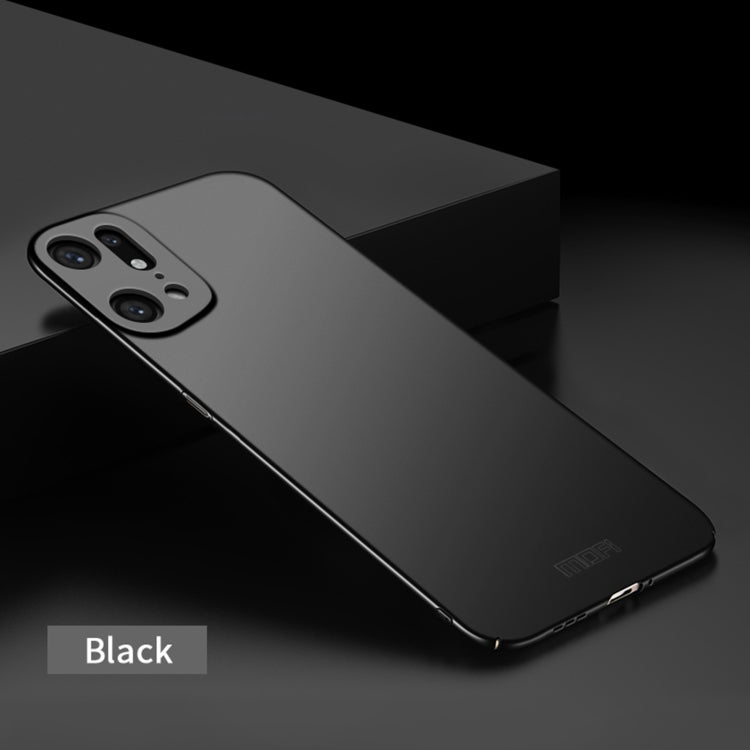 For OPPO Find X5 Pro MOFI Frosted PC Ultra-thin Hard Case(Black) - free shipping - PMC TechLife - Order now!
