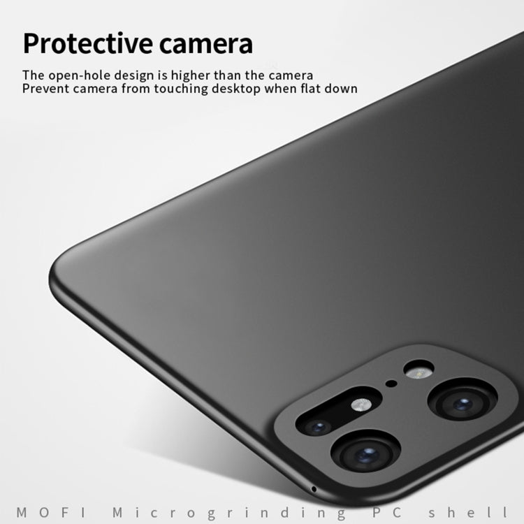 For OPPO Find X5 Pro MOFI Frosted PC Ultra-thin Hard Case(Black) - free shipping - PMC TechLife - Order now!