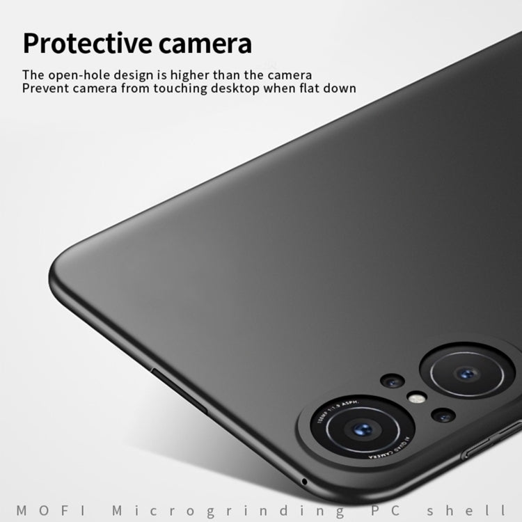 For Huawei Nova9 SE MOFI Frosted PC Ultra-thin Hard Case(Black) - Huawei Cases by MOFI | Online Shopping South Africa | PMC TechLife | Buy Now Pay Later Mobicred
