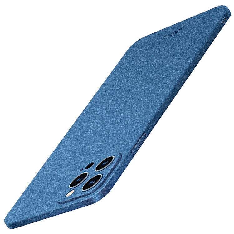 For iPhone 14 Pro Max MOFI Fandun Series Frosted PC Ultra-thin Phone Case(Blue) - iPhone 14 Pro Max Cases by MOFI | Online Shopping South Africa | PMC TechLife