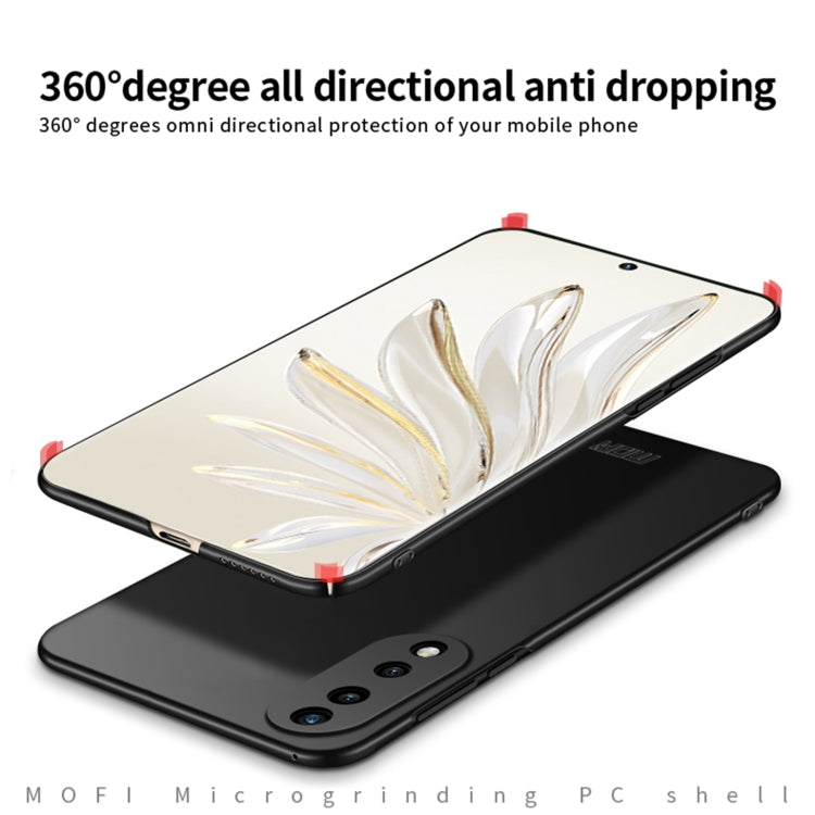 For Honor 70 MOFI Frosted PC Ultra-thin Hard Case(Red) - Honor Cases by MOFI | Online Shopping South Africa | PMC TechLife | Buy Now Pay Later Mobicred
