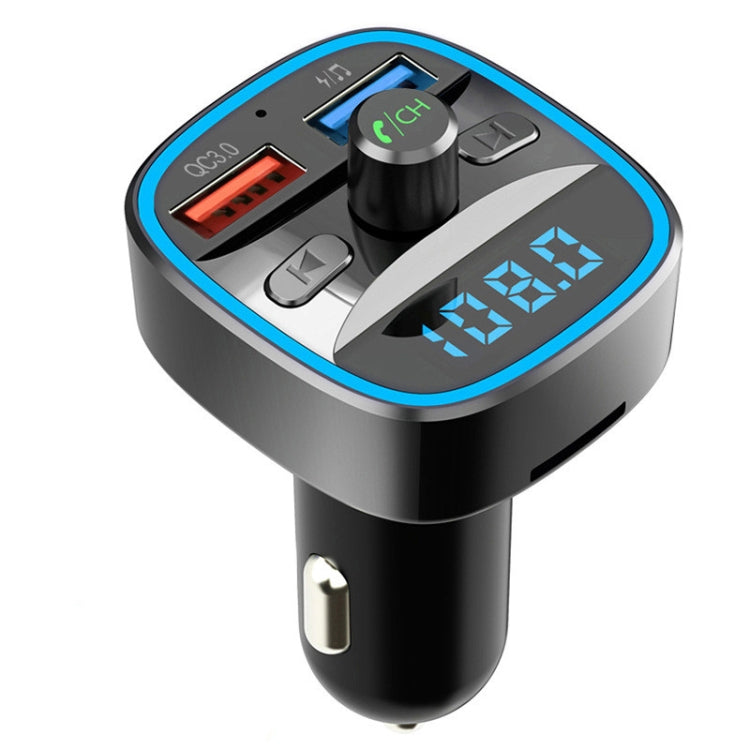 T25S Car MP3 Player Multi-function BT5.0 Dual USB Chargers - Bluetooth Car Kits by PMC Jewellery | Online Shopping South Africa | PMC Jewellery | Buy Now Pay Later Mobicred