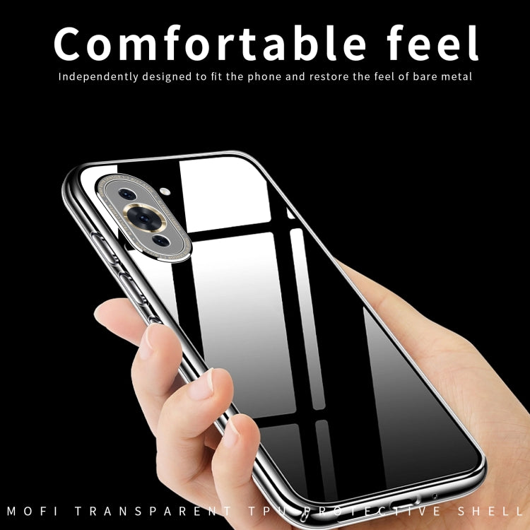 For Huawei Nova 10 5G MOFI Ming Series Ultra-thin TPU Phone Case(Transparent) - Huawei Cases by MOFI | Online Shopping South Africa | PMC Jewellery