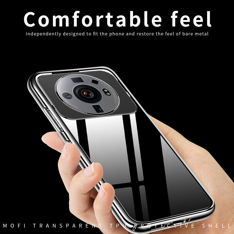 For Xiaomi 12S Ultra MOFI Ming Series Ultra-thin TPU Phone Case(Transparent) - Xiaomi Cases by MOFI | Online Shopping South Africa | PMC Jewellery